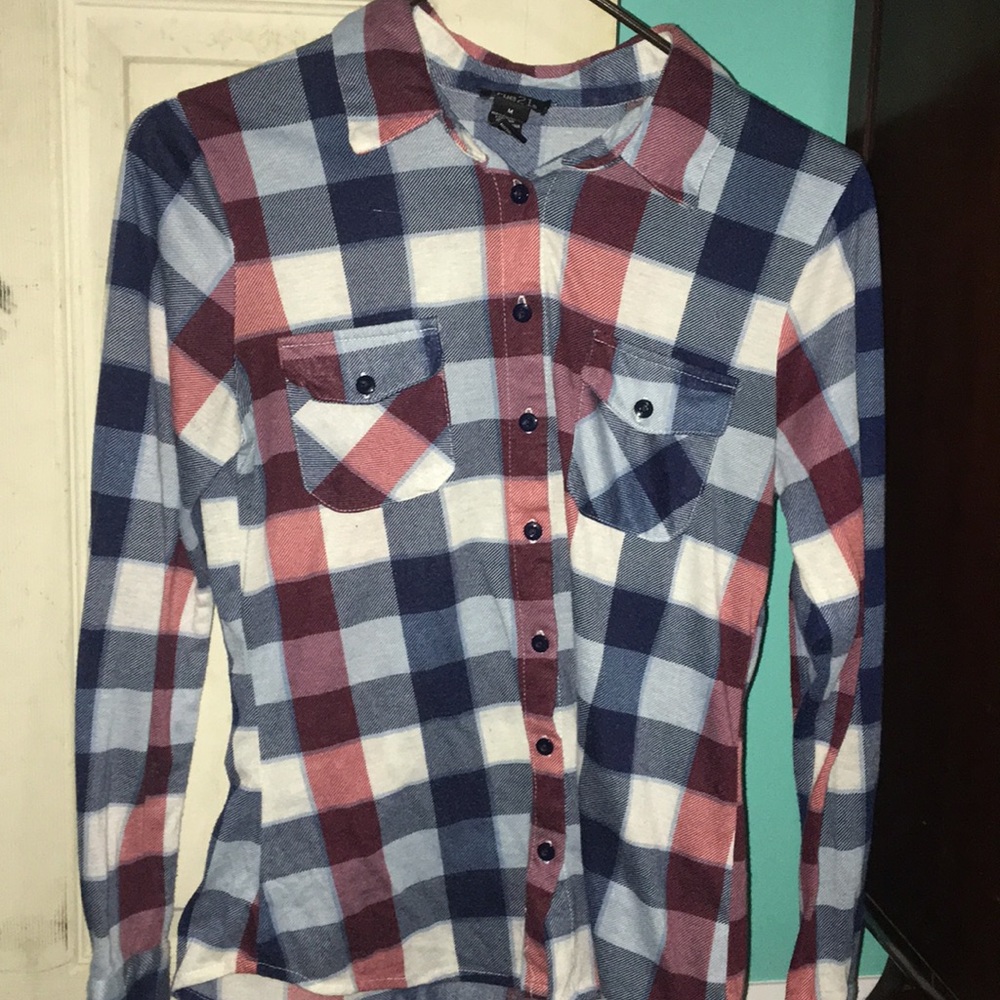 M flannel